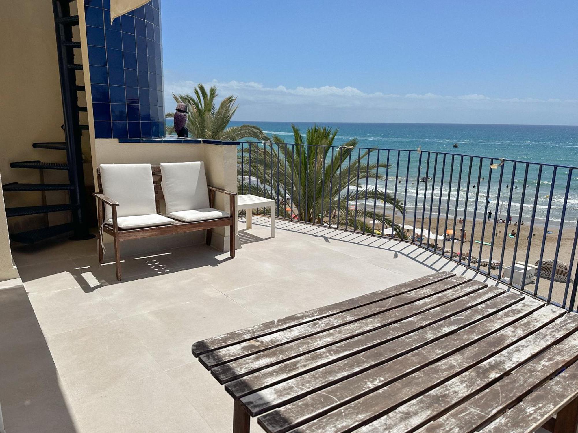 דירות Sitges Aiguadolc Playa מראה חיצוני תמונה